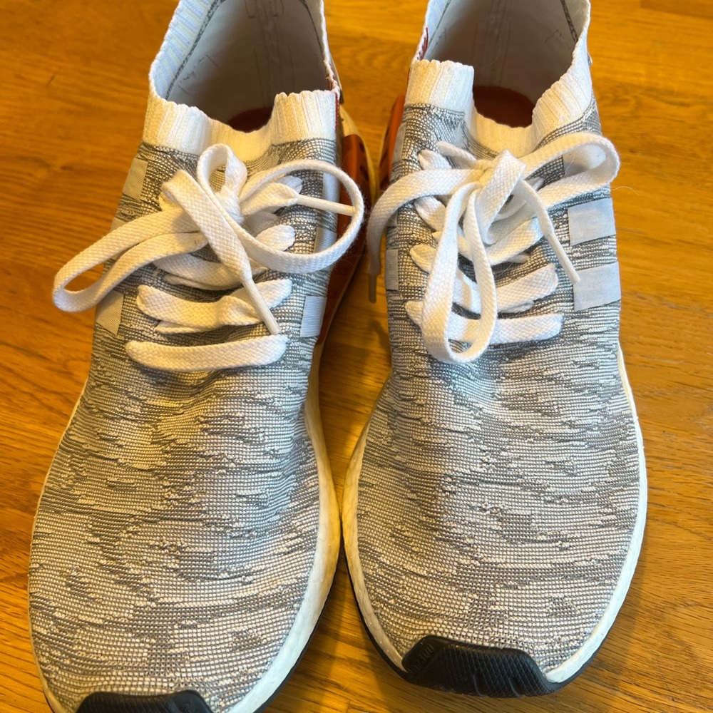 Adidas Gray Knit Sneakers